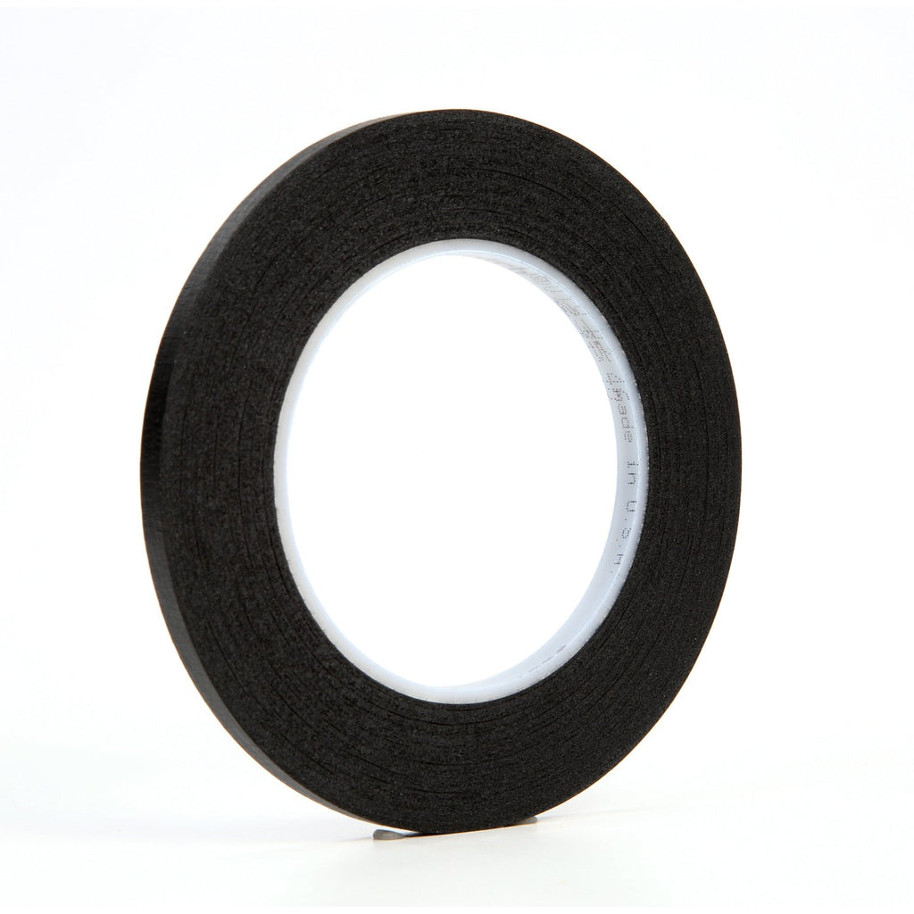 3M Photographic Tape 235 Black, 1/4 in x 60 yd, 144 per case Bul