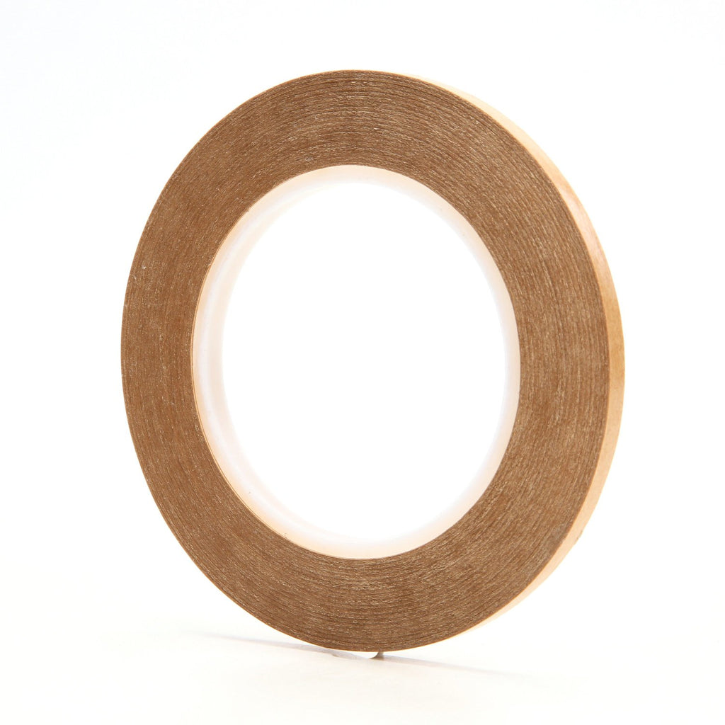 3M Adhesive Transfer Tape 465 Clear, 1/4 in x 60 yd 2.0 mil, 144