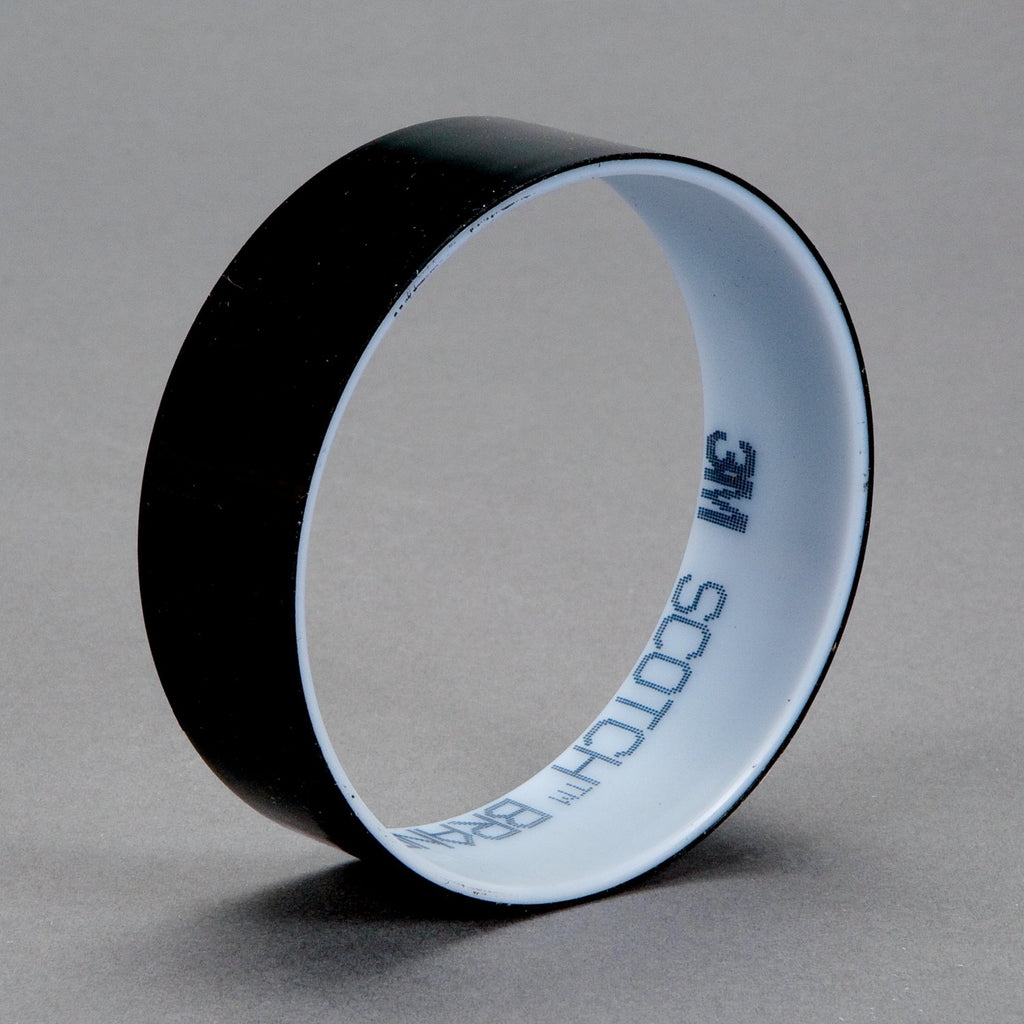 3M Polyester Film Tape 850 Black, 3/4 in x 72 yd 1.9 mil, 48 per