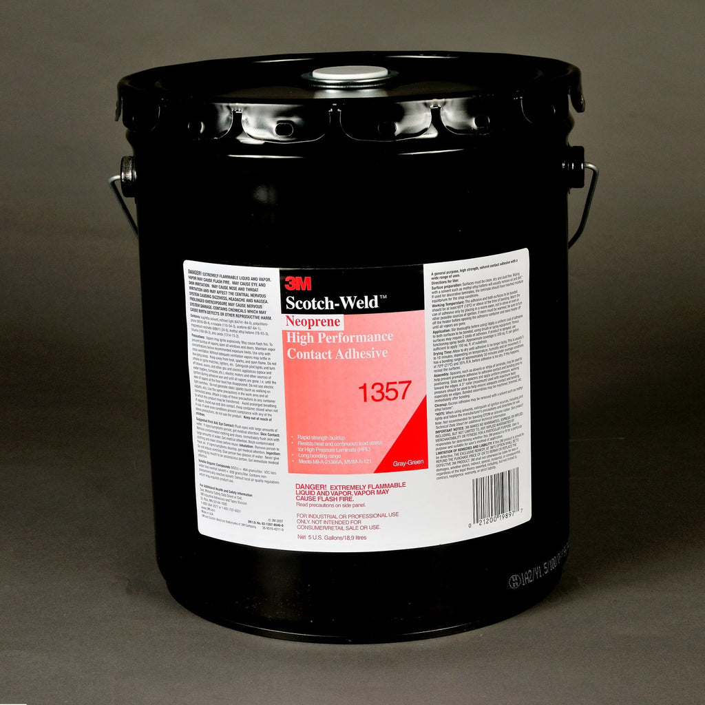3M Scotch-Weld Neoprene HP Contact 1357 Gry-Grn, 54 gal Open Hd