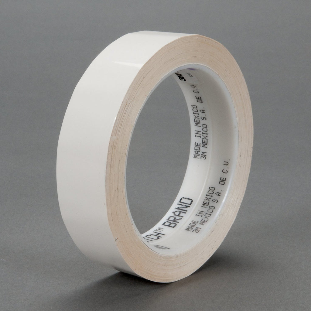 3M Polyester Film Tape 850 White, 2 in x 72 yd 1.9 mil, 24 per c