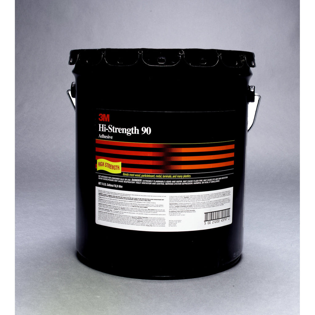 3M Scotch-Weld Hi-Strength 90 Adhesive Clear, 52 gal Open drum