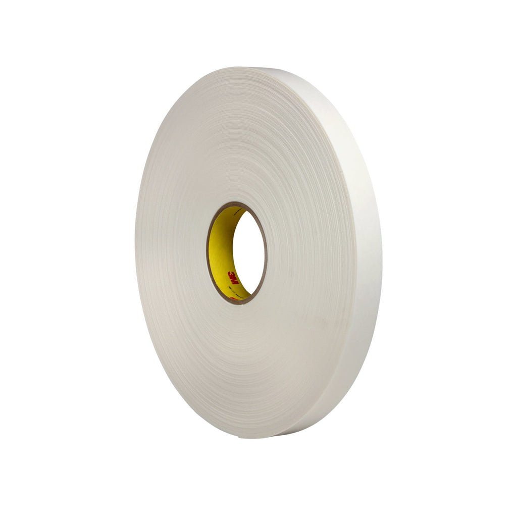 3M Double Coated Polyethylene Foam Tape 4462 Black, 3/8 in x 72