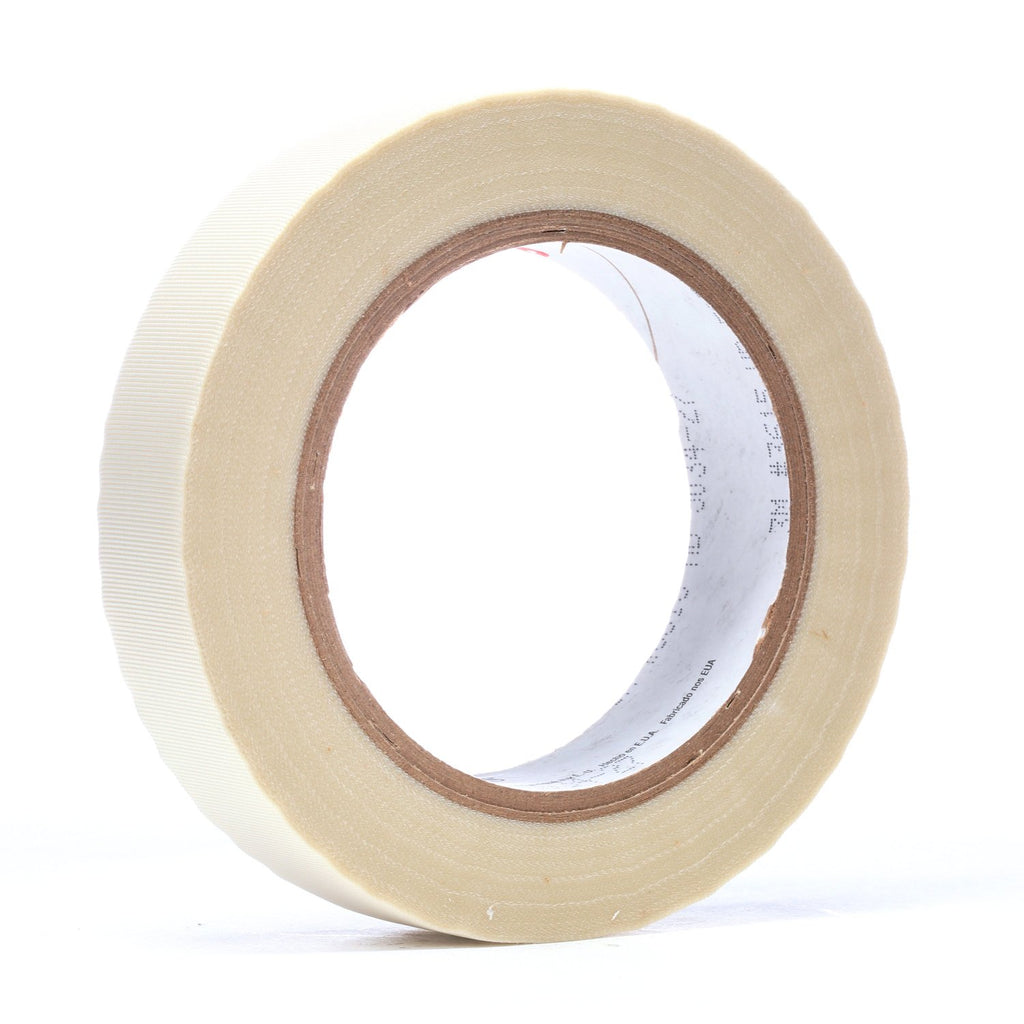 3M General Purpose Glass Cloth Tape 3615 White, 1 in x 36 yd 4.0