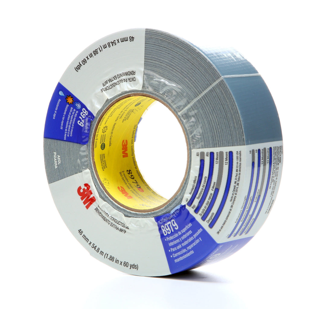 3M Performance Plus Duct Tape 8979 Slate Blue, 48 mm x 54.8 m, 2