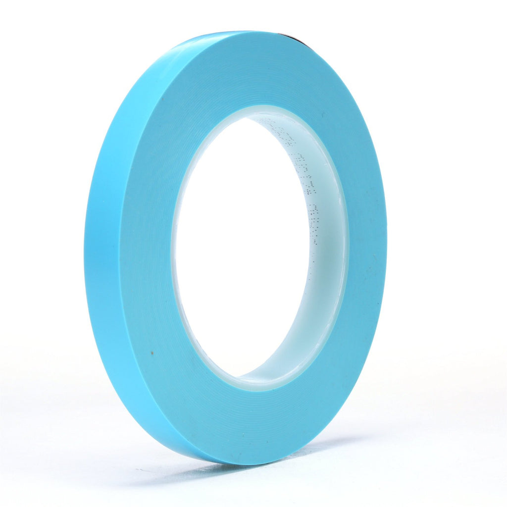 Scotch Fine Line Tape 215 Blue, 1/2 in x 60 yd 4.7 mil, 72 per c