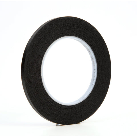 3M Photographic Tape 235 Black, 1/4 in x 60 yd, 144 per case Bul