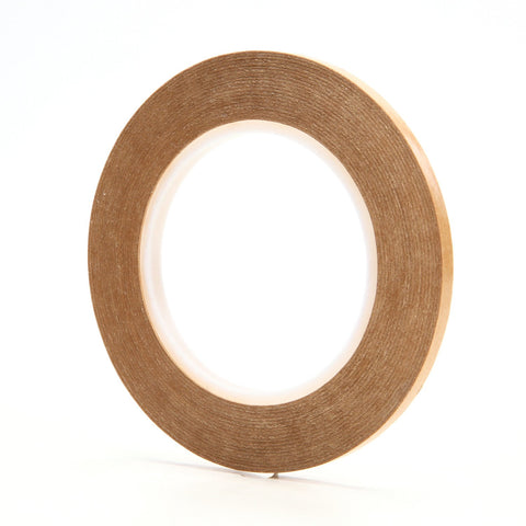 3M Adhesive Transfer Tape 465 Clear, 1/4 in x 60 yd 2.0 mil, 144