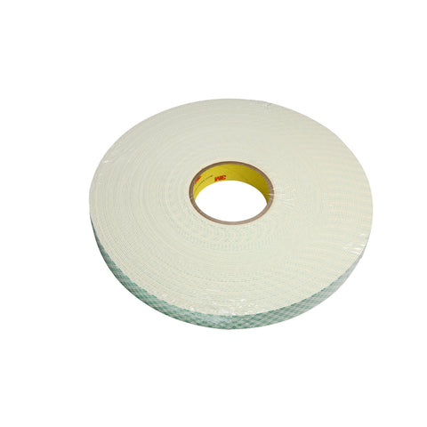 3M Urethane Foam Tape 4116 Natural, 1 in x 36 yd 62.0 mil, 9 per