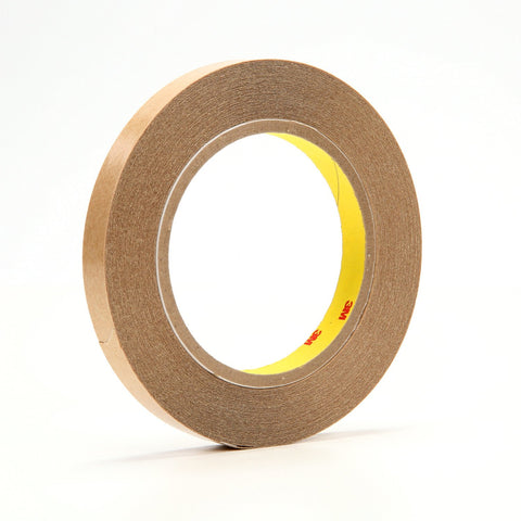 3M Double Coated Tape 415 Clear, 1/2 in x 36 yd 4.0 mil, 72 roll