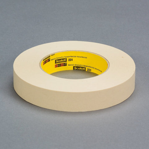 Scotch Paint Masking Tape 231/231A Natural, 48 mm x 55 m 7.6 mil