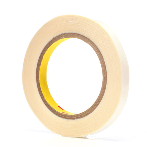 3M Double Coated Tape 444 Clear, 1/2 in x 36 yd 4.0 mil, 72 roll