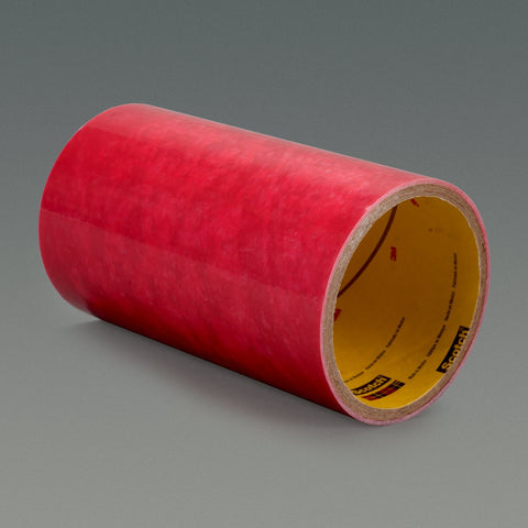 3M Polyester Protective Tape 335 Pink, 12 in x 144 yd 1.6 mil, 1