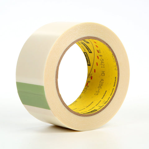 3M UHMW Film Tape 5421 Transparent, 2 in x 18 yd 6.7 mil, 6 per