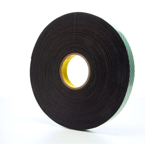 3M Double Coated Urethane Foam Tape 4056 Black, 1 in x 36 yd 1/1