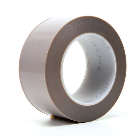3M PTFE Film Tape 5481 Gray, 1 in x 36 yd 6.8 mil (0.17mm), 9 pe