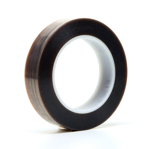 3M PTFE Film Tape 5491 Gray, 1 in x 36 yd 6.5 mil