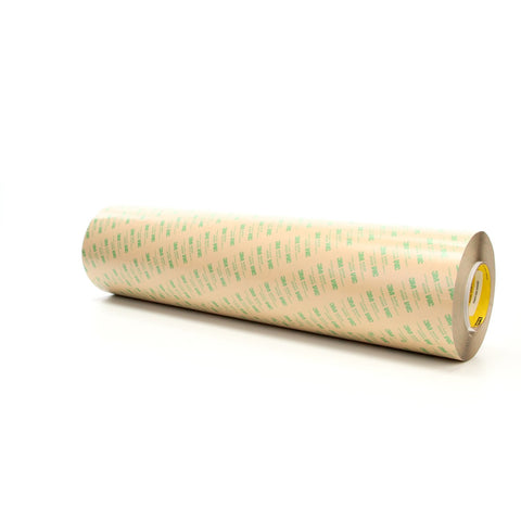 3M Adhesive Transfer Tape 468MP Clear, 24 in x 60 yd 5.0 mil, 1