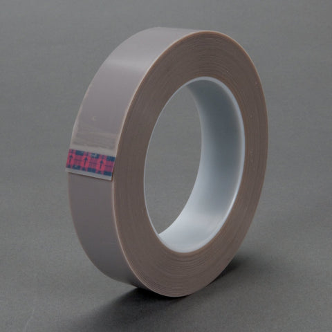3M PTFE Film Tape 5481 Gray, 3/4 in x 36 yd 6.8 mil