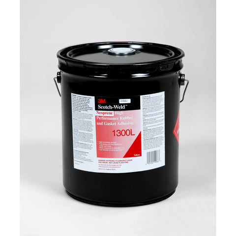 3M Scotch-Weld Neoprene HP Rubber & Gasket Adh 1300L Ylw, 5 gal