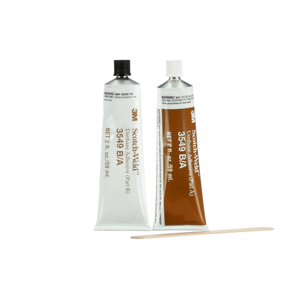 3M Scotch-Weld Urethane Adhesive 3549 Brown B/A, 2 oz Tube Kit