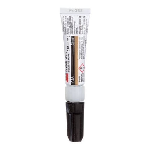 3M Scotch-Weld Instant Adhesive CA8 Clear, .07 oz/2 g tube