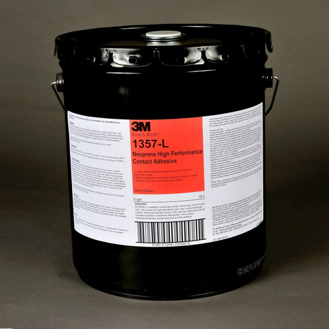 3M Scotch-Weld Neoprene HP Contact 1357L Gry-Grn, 54 gal Agit