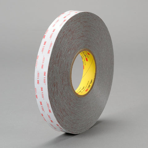3M VHB Tape 4926 Gray, 3/4 in x 72 yd 15 mil, 12 per case