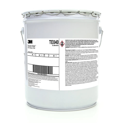 3M Scotch-Weld Polyurethane Reactive TE040 Wht/Off-Wht, 5 gal