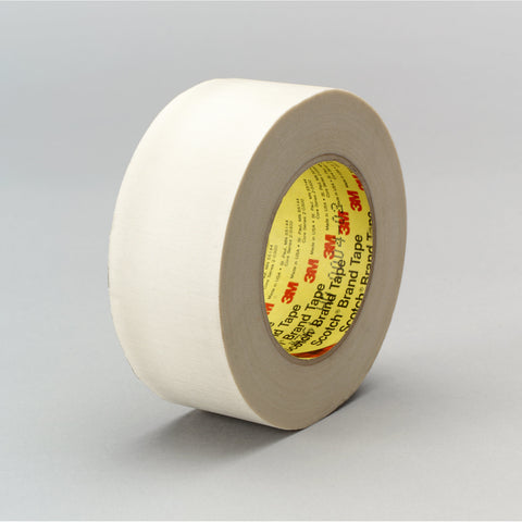 3M Glass Cloth Tape 361 White, 3/8 in x 60 yd 7.5 mil, 96 per ca