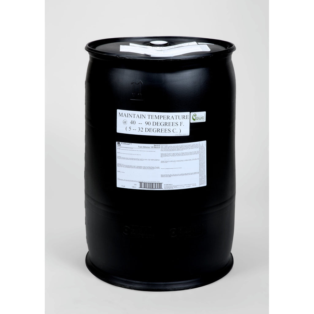 3M Fastbond Foam Adhesive 100NF Neutral, 52 gal Poly Drum