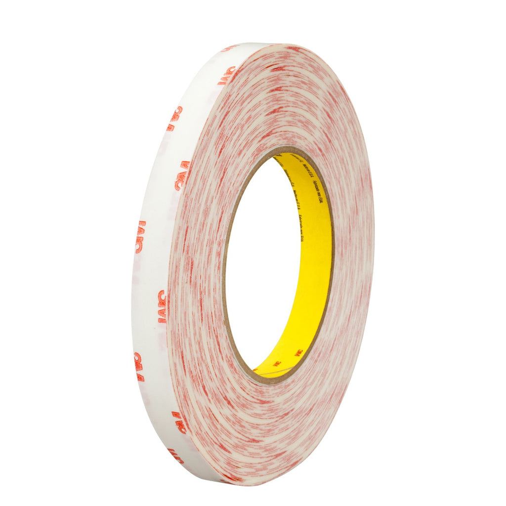 3M Double Coated Tissue Tape 9456 Clear, 3/4 in x 72 yd 5.0 mil,