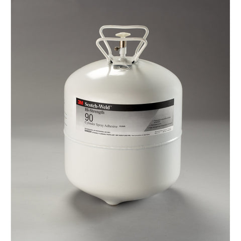 3M Scotch-Weld Hi-Strength 90 Cylinder Clear,28.8 lb