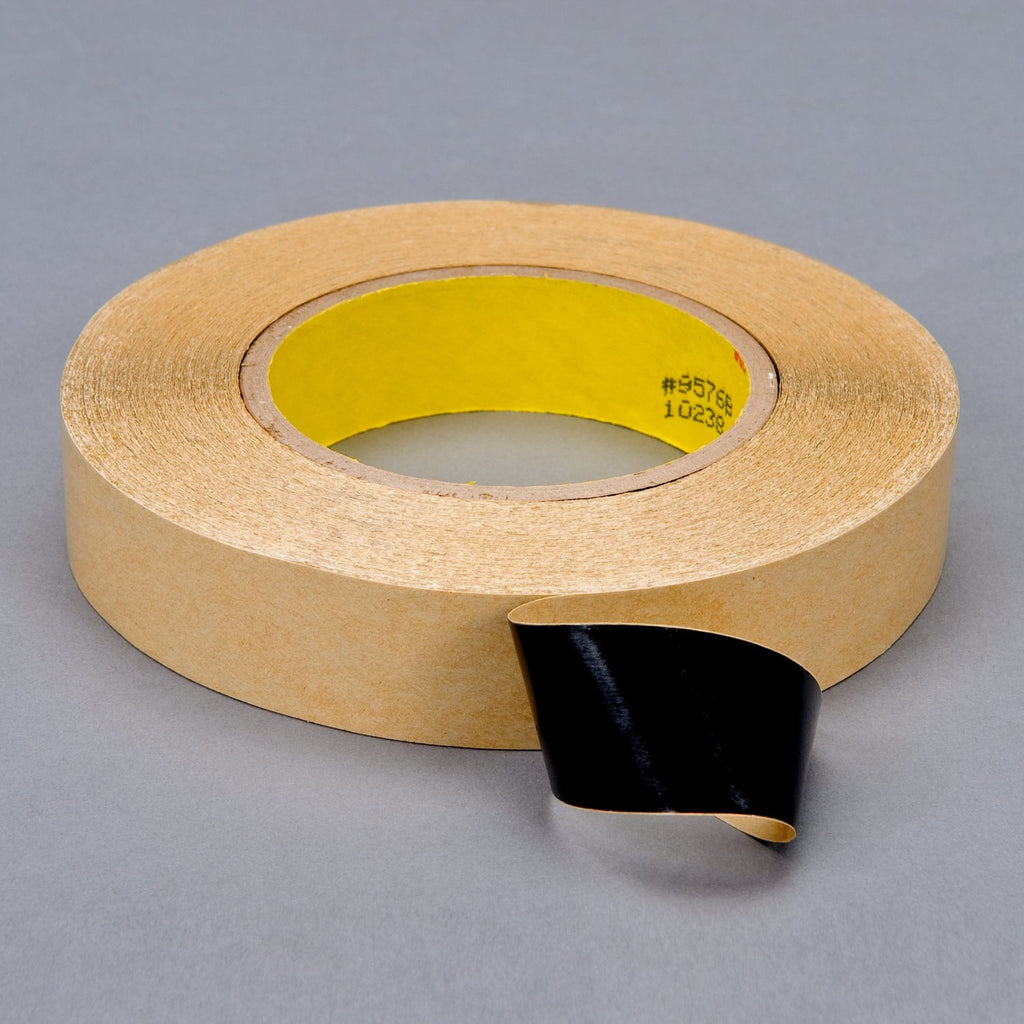 3M Double Coated Tape 9576B Black, 12 mm x 50 m, 72 per case