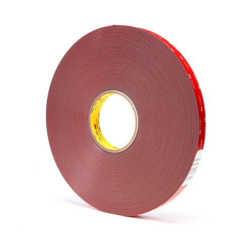 3M VHB Tape 4936F Gray, 3/4 in x 72 yd 25 mil, 12 per case