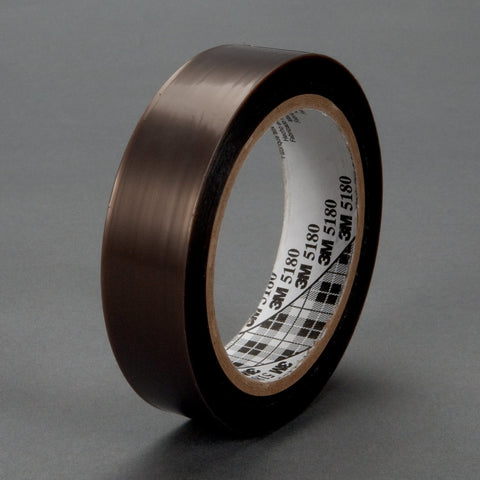 3M General Purpose PTFE Skived Film Tape 5180 Gray, 3/4 in x 36