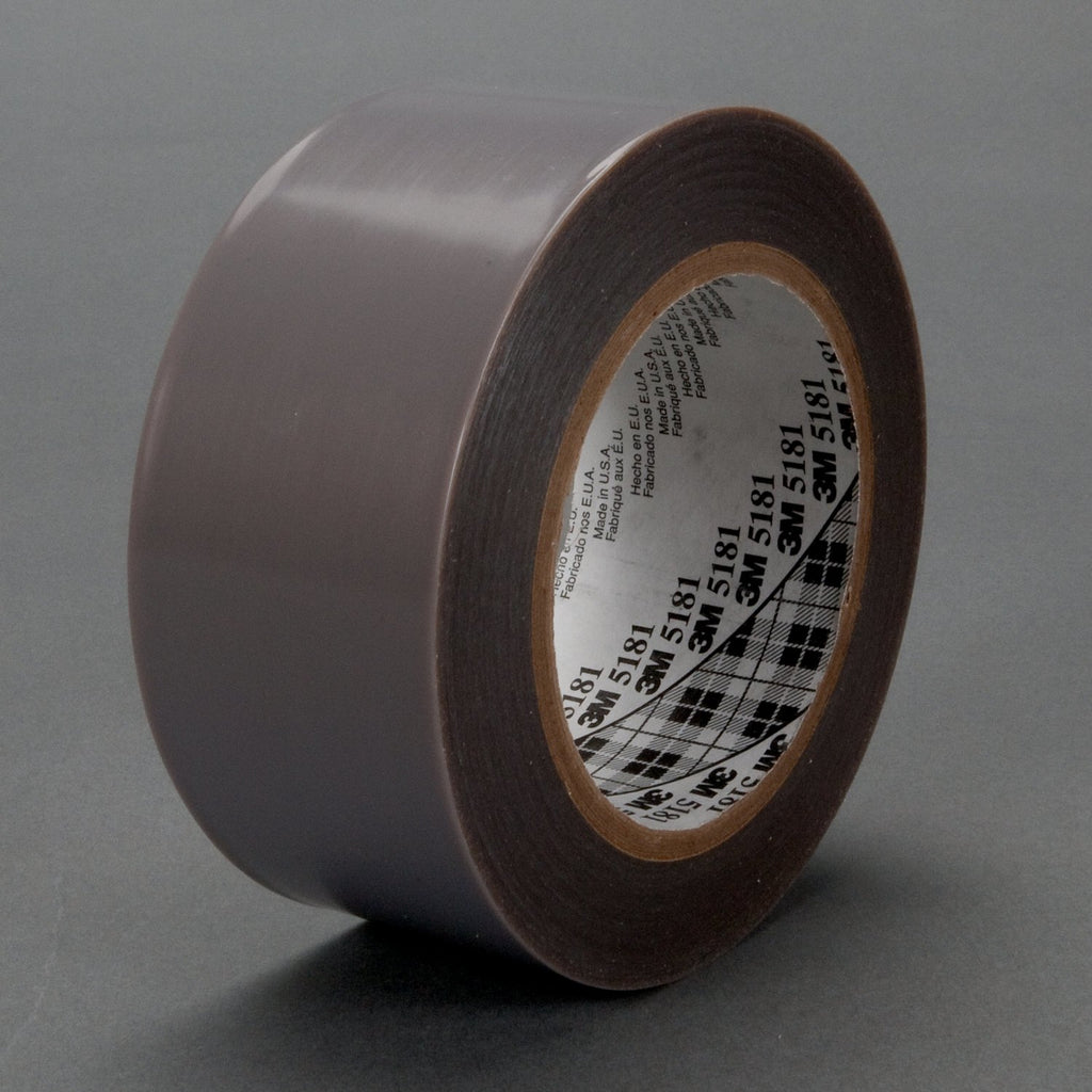 3M General Purpose PTFE Skived Film Tape 5181 Gray, 3 in x 36 yd