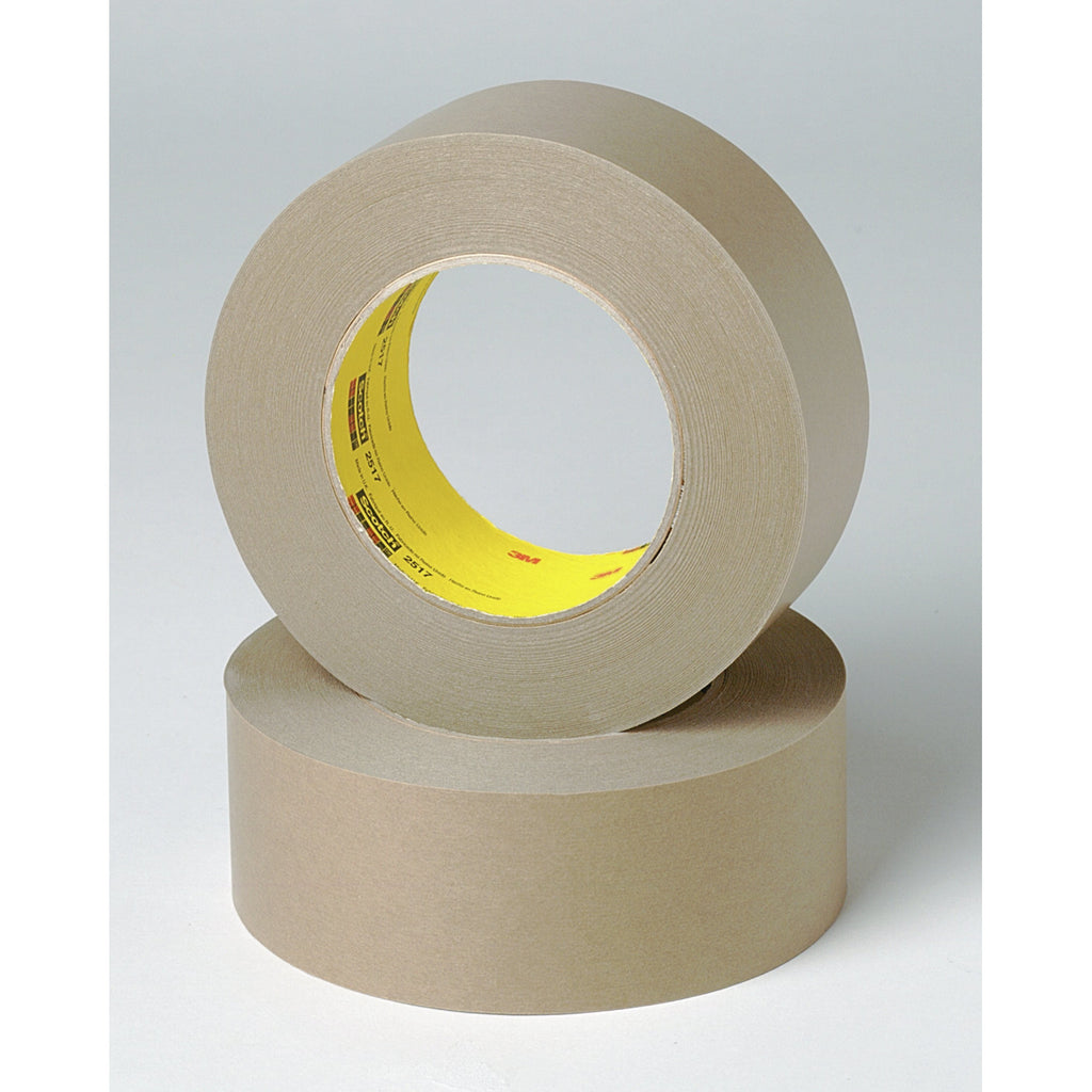 Scotch Flatback Tape 2517 Medium Brown, 100 mm x 55 m 5.5 mil, 2