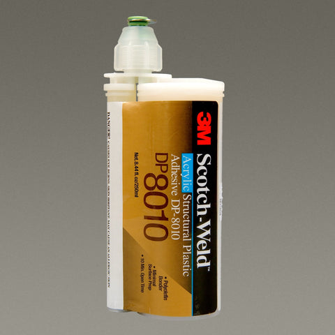 3M Scotch-Weld Structural Plastic DP8010 Blk, 1.69 oz / 250 mL