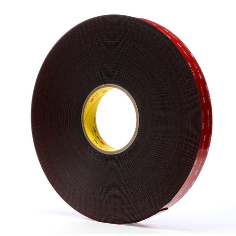 3M VHB Tape 5952 Black, 1 in x 36 yd 45 mil, 9 per case