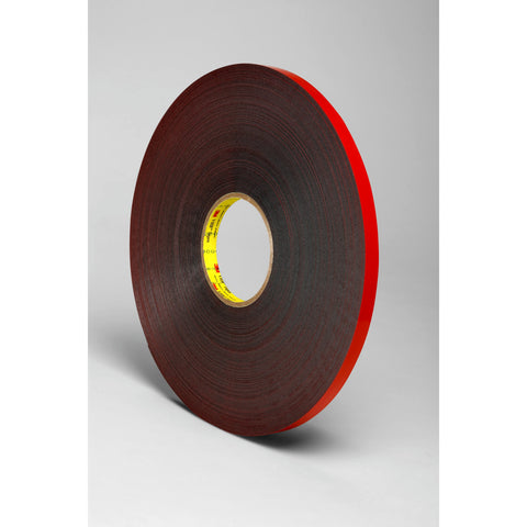 3M VHB Tape 5925 Black, 1/4 in x 36 yd 25 mil, 36 per case