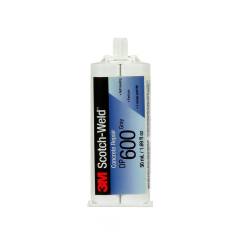 3M Concrete Repair DP600 Gray Self-Leveling, 50 mL Duo-Pak