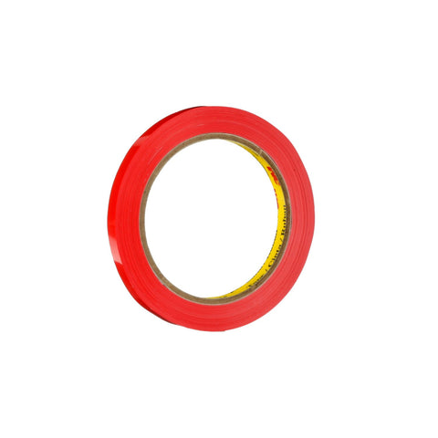 Scotch Colored Film Tape 690 Red, 12 mm x 66 m, 144 per case Bul