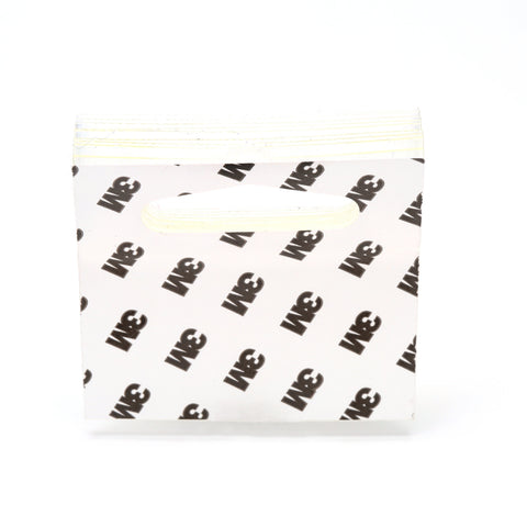 3M ScotchPad Hang Tab 1075 Clear, 2 in x 2 in, 10 tabs per pad 5