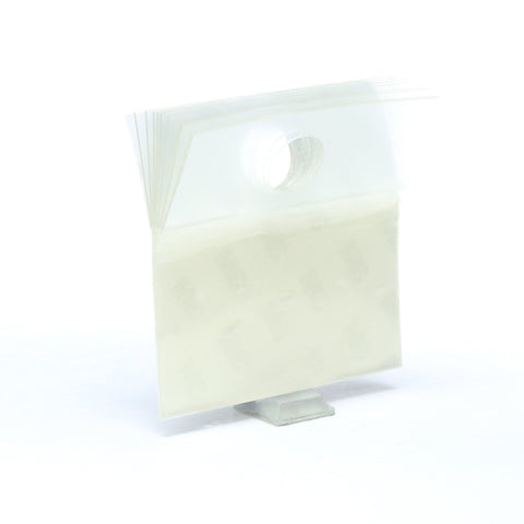 3M ScotchPad Hang Tab 1076 Clear, 2 in x 2 in, 10 tabs per pad 5