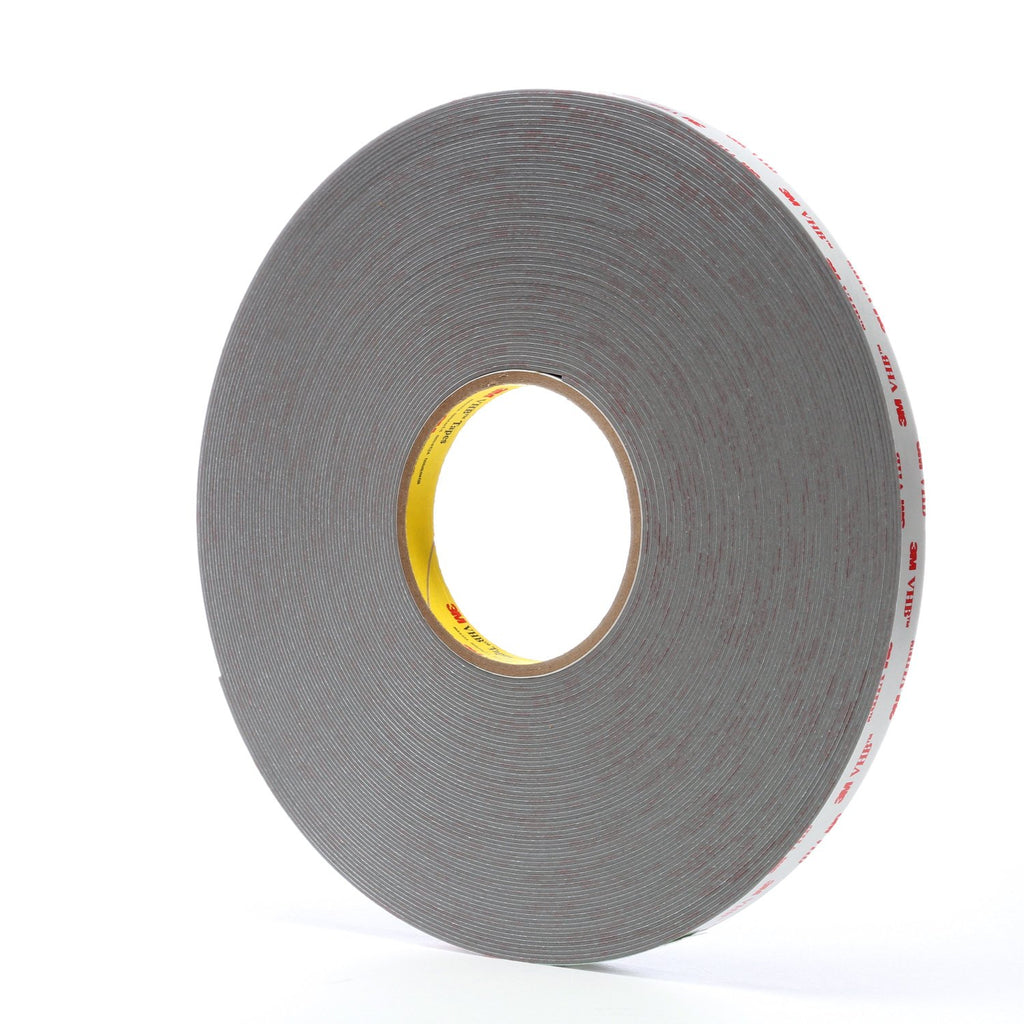 3M VHB Tape 4941 Gray, 1/2 in x 36 yd 45 mil, 4 per case